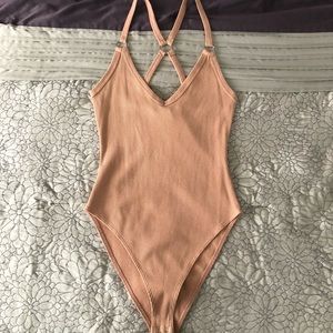 Forever 21 ribbed bodysuit